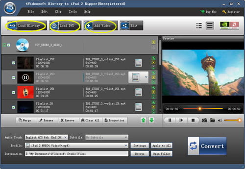 Blu-ray to iPad 2 Ripper