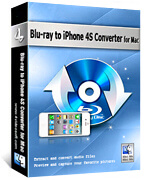 4Videosoft Blu-ray to iPhone 4S for Mac boxshot