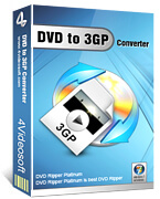 4Videosoft DVD to 3GP Converter box
