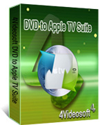 4Videosoft DVD to Apple TV Suite box