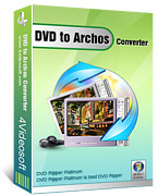 4Videosoft DVD to Archos Converter boxshot