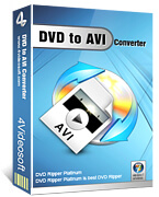 4Videosoft DVD to AVI Converter box