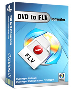 4Videosoft DVD to FLV Converter box
