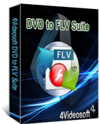 4Videosoft DVD to FLV Suite boxshot