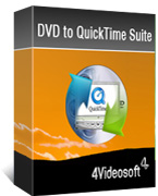 4Videosoft DVD to Quicktime Suite