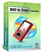 4Videosoft DVD to Zune Converter