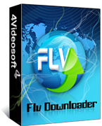 4Videosoft FLV Downloader box