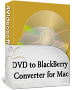 4Videosoft DVD to BlackBerry Converter for Mac box