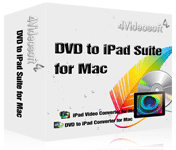 4Videosoft DVD to iPad Suite for Mac boxshot