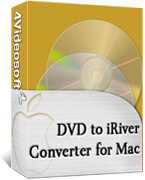 4Videosoft DVD to iRiver Converter for Mac box
