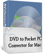 4Videosoft DVD to Pocket PC Converter for Mac box
