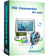 4Videosoft HD Converter for Mac box