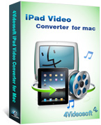 4Videosoft iPad Video Converter for Mac box