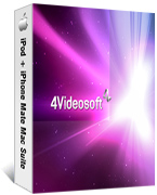 4Videosoft iPod + iPhone Mate for Mac box