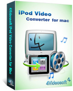 4Videosoft iPod Video Converter for Mac