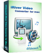 4Videosoft iRiver Video Converter for Mac