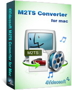 4Videosoft M2TS Converter for Mac boxshot