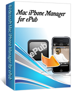 4Videosoft Mac iPhone Manager for ePub box