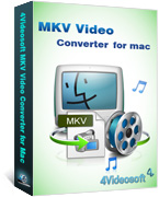 4Videosoft MKV Video Converter for Mac boxshot