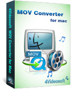 4Videosoft MOV Converter for Mac boxshot