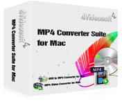 4Videosoft MP4 Converter Suite for Mac boxshot