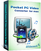 4Videosoft Pocket PC Video Converter for Mac