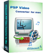 4Videosoft PSP Video Converter for Mac