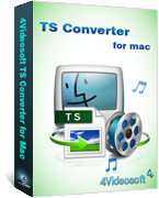 4Videosoft TS Converter for Mac box