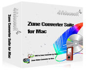 4Videosoft Zune Converter Suite for Mac