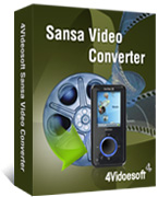 4Videosoft Sansa Video Converter boxshot