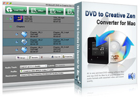 DVD to Creative Zen Converter for Mac purchase