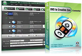 DVD to Creative Zen Converter Purchase