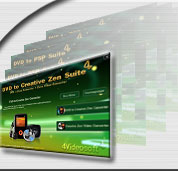 4Videosoft DVD to Creative Zen Suite