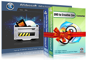 DVD to Creative Zen Suite Purchase