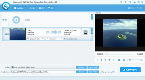 Load DVD File