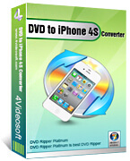 4Videosoft DVD to iPhone 4S Converter boxshot