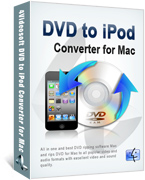DVD to iPod Converter for Mac box