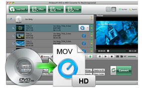 Convert DVD to MOV Mac