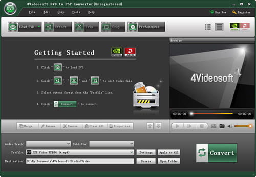 DVD to PSP Converter