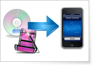 Convert DVD or video files to iPhone