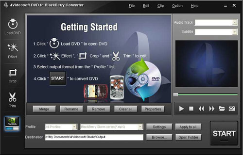 4Videosoft BlackBerry Video Converter