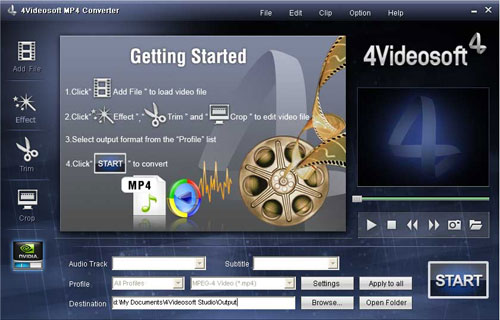 4Videosoft MP4 Converter