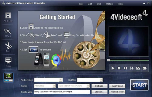 4Videosoft Nokia Video Converter
