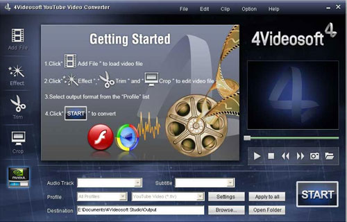 4Videosoft YouTube Video Converter