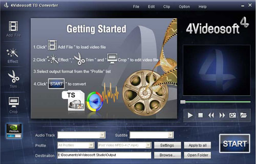 4Videosoft TS Converter