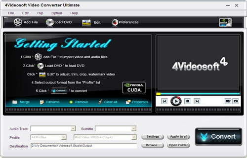 4Videosoft Video Converter Ultimate
