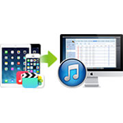 Transfer files from to Mac or iTunes