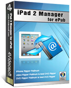 4Videosoft iPad 2 Manager for ePub boxshot