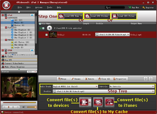 convert DVD to iPad 2