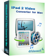 4Videosoft Mac iPad 2 Video Converter boxshot
